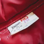 1980s USA King Louie Nylon Vest Red Mens-L