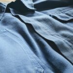 1970s-80s France Zip-up Work Jacket Navy Mens-XL