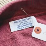 1970s-80s USA BROOKS BROTHERS Polo Shirt Red Mens-XL