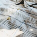 1970s-80s USA LONDON FOG S/S Plaid Shirt Beige Mens-XL & 2025 Summer SALE