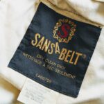 1970s-80s USA SANSABELT Corduroy Pants Beige W37