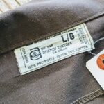 1970s-80s Anchor Textiles CANADA Work Jacket Brown Mens-L