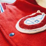 1990s CANADA NHL HOCKEY JACKETS CANADIENS Award Jacket Red Mens-XL