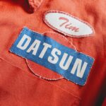 1970s-80s USA RED KAP DATSUN S/S Work Shirt Red Mens-M