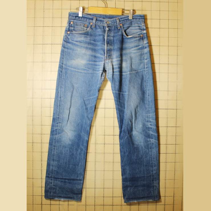 USA製 古着 Levis リーバイス 501xx ジーンズ デニム パンツ ブルー W34 010219aw20