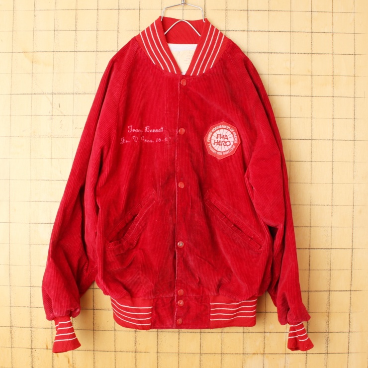 vintage USA製　fleece corner wolf ブルゾン