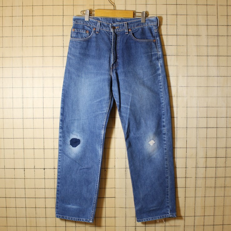 ataco Remake Levi's USA製 古着 リーバイス510 リメイク デニムパンツ W33 ジーパン ジーンズ aw22