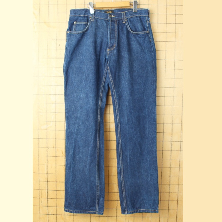 EURO Lee リー SEATTLE デニム パンツ W34 ブルー ジーンズ ユーロ ヨーロッパ古着