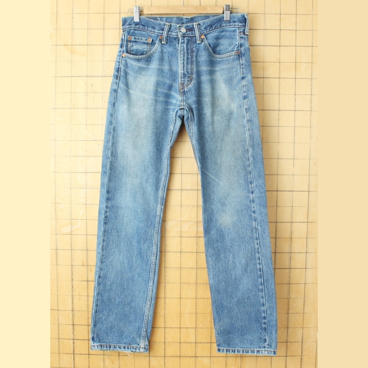 USA Levis 505 リーバイス ブルー ジーンズ デニム パンツ W30 アメリカ古着 010825aw63