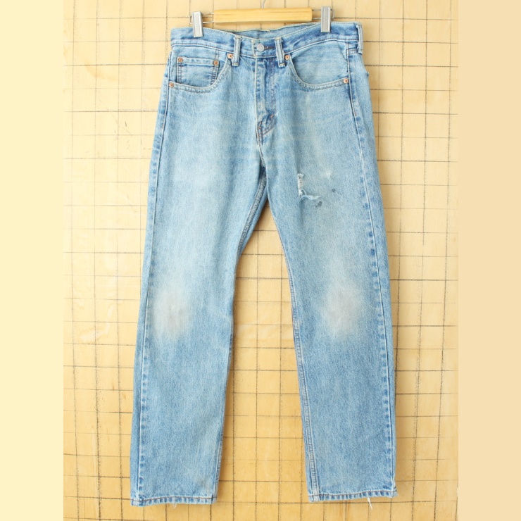 USA Levis 505 リーバイス ブルー ジーンズ デニム パンツ W31 アメリカ古着 010825aw65