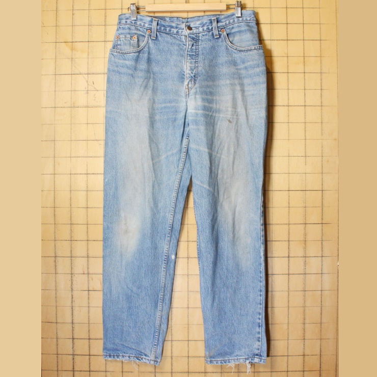 90s EURO Levis ユーロ リーバイス 726 ブルー ジーンズ デニム パンツ W33 ヨーロッパ古着 020222ss137