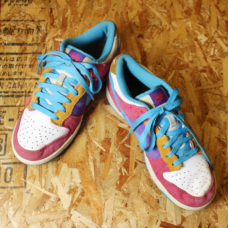 NIKE DUNK LOW 6.0 ナイキ ダンク ロー シューズ スニーカー 26cm ピンク パープル 中古