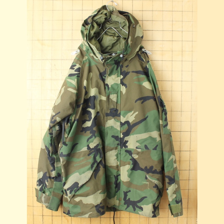 90s U.S.ARMY ECWCS GEN1 ウッドランドカモ GORETEX ゴアテックス