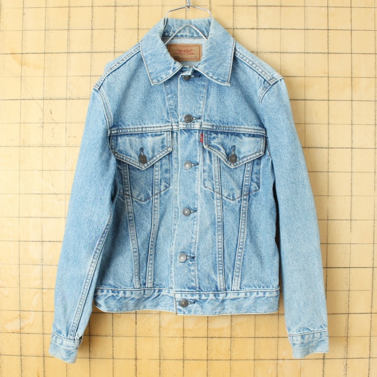 90s USA Levis リーバイス デニム ジャケット 70505-02 サイズ34 アメリカ古着