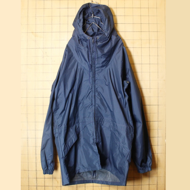 60s 70s USA columbia sportswear co. コロンビア マウンテンパーカー ナイロン ジャケット ネイビー メンズL アウトドア アメリカ古着