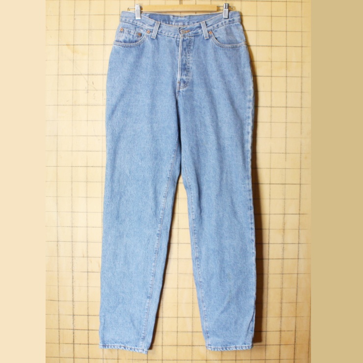 90s USA製 Levis リーバイス 501 ブルー ジーンズ デニム パンツ W31相当 アメリカ古着