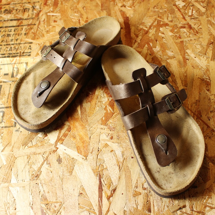 BIRKENSTOCK ビルケンシュトック ドイツ製 古着 ブラウン コンフォート サンダル 26.5cm