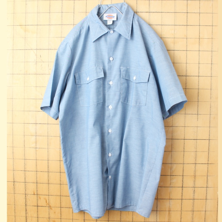 80’s Dickies ワークシャツ