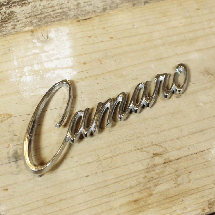 1968-69 Camaro メタル エンブレム カマロ シボレー USA Chevrolet CAMARO SS アメ車