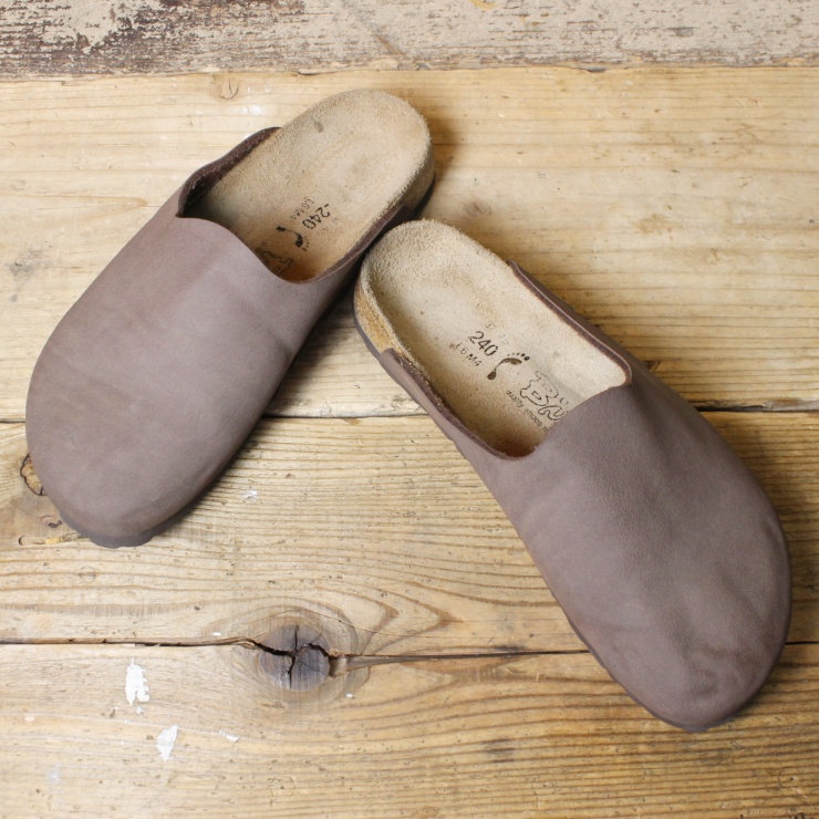 BIRKENSTOCK ビルケンシュトック birki's ボストンタイプ サンダル 24cm ナロー ドイツ製 ベージュ 古着 051122ss123