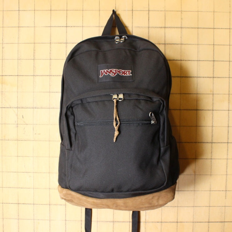 USA JANSPORT ジャンスポーツ リュックサック ブラック アウトドア バックパック アメリカ古着 051122ss160