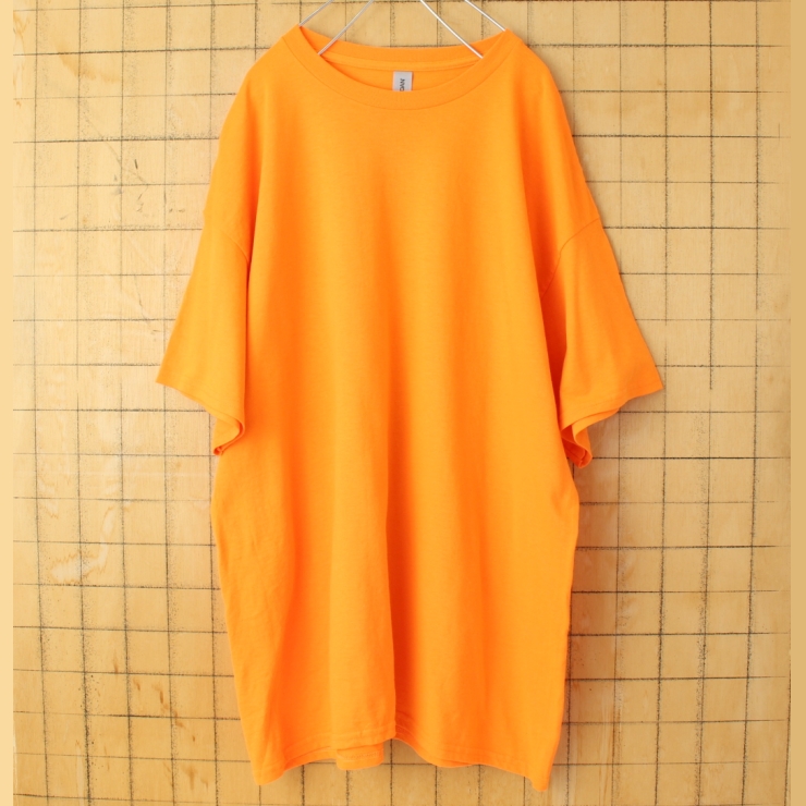 USA GILDAN VOTE KIDD EXECUTIVE BOARD プリント 半袖 Tシャツ オレンジ メンズXL相当 アメリカ古着
