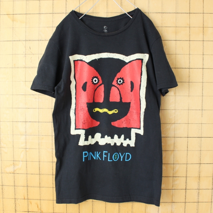 USA PINK FLOYD ピンクフロイド プリント 半袖 バンドTシャツ ブラック メンズS アメリカ古着
