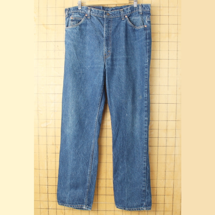 ビッグサイズ 90s USA製 Levis 505 リーバイス ブルー ジーンズ デニムパンツ W40 アメリカ古着
