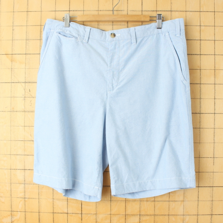 Polo Ralph Lauren ポロ ラルフローレン チノ ショーツ ライトブルー W36 ショートパンツ 短パン ハーフ アメリカ古着