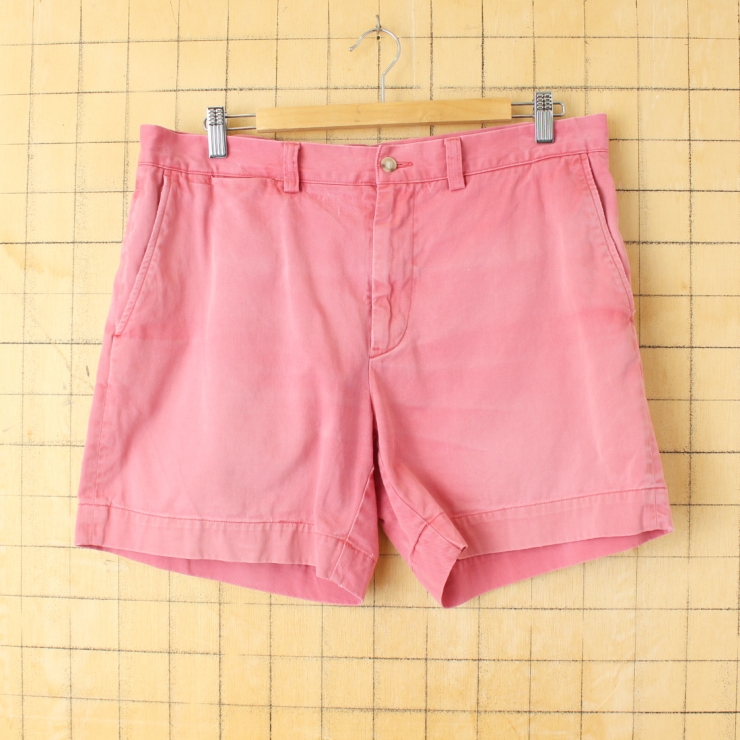 Polo Ralph Lauren ポロ ラルフローレン チノ ショーツ ピンク W34 ショートパンツ 短パン ハーフ アメリカ古着