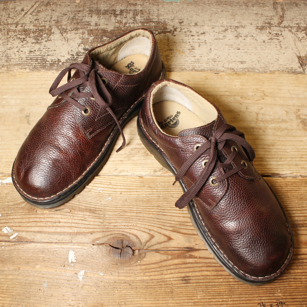 Dr.Martens ORDELL ドクターマーチン レザー シューズ 29cm UK10 ダークブラウン AirWair 本革 ドレス ビジネス 古着