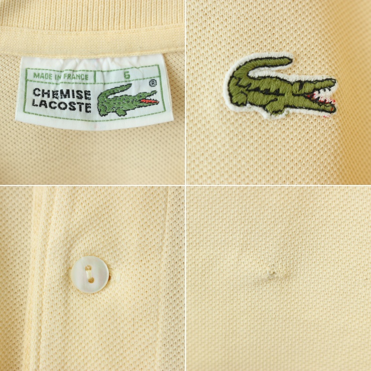 再入荷好評 LACOSTE - 70s80s フランス製 フレンチラコステ 半袖