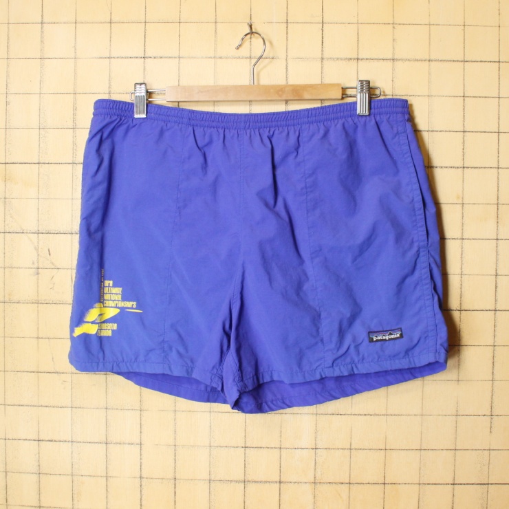 USA patagonia パタゴニア スイム ショーツ ショートパンツ ブルー メンズM アウトドア アメリカ古着