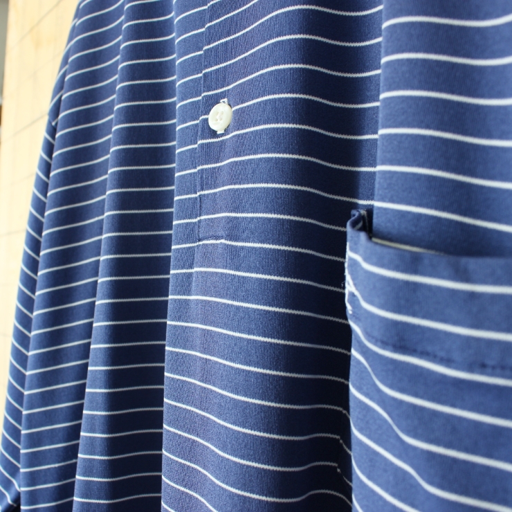 70s 80s USA製 Grand Slam MUNSINGWEAR ボーダーポロシャツ