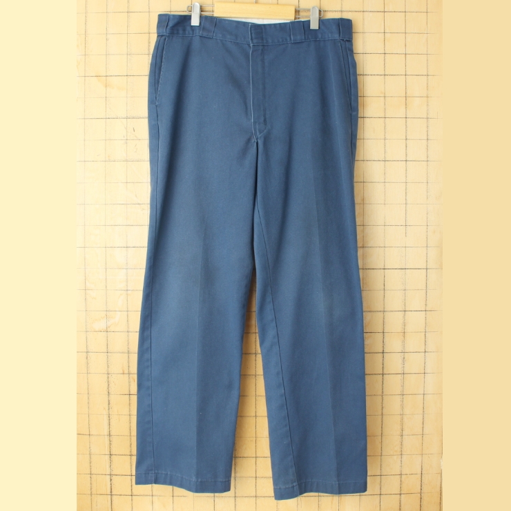 USA Dickies ディッキーズ 874ワークパンツ ネイビー ブルー W36 アメリカ古着
