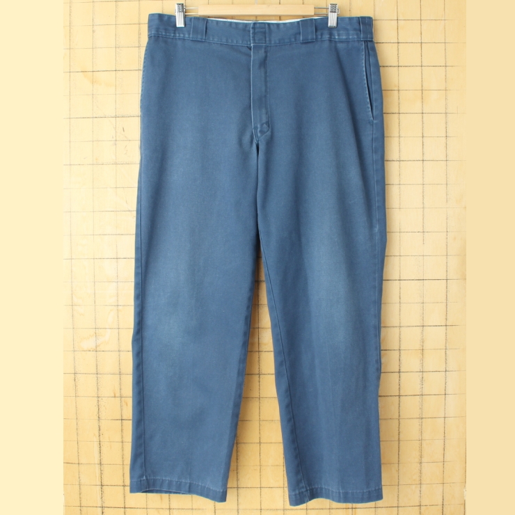USA Dickies ディッキーズ 874ワークパンツ ネイビー ブルー W38 アメリカ古着