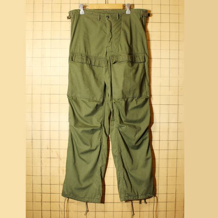 70s U.S.ARMY ケミカルプロテクトパンツ X-SMALL U.S.MILITARY CHEMICAL PROTECTIVE 米軍実品 古着