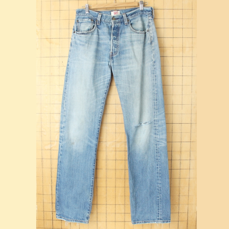 USA Levis 501 リーバイス ブルージーンズ デニムパンツ W32 アメリカ古着 071625ss113