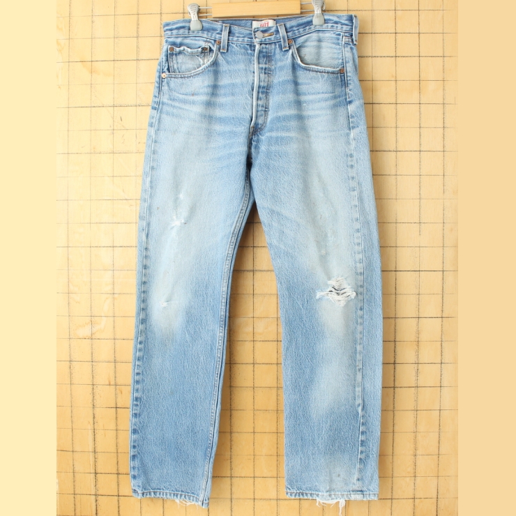 USA Levis 501 リーバイス ブルージーンズ デニムパンツ W33 アメリカ古着 071625ss114