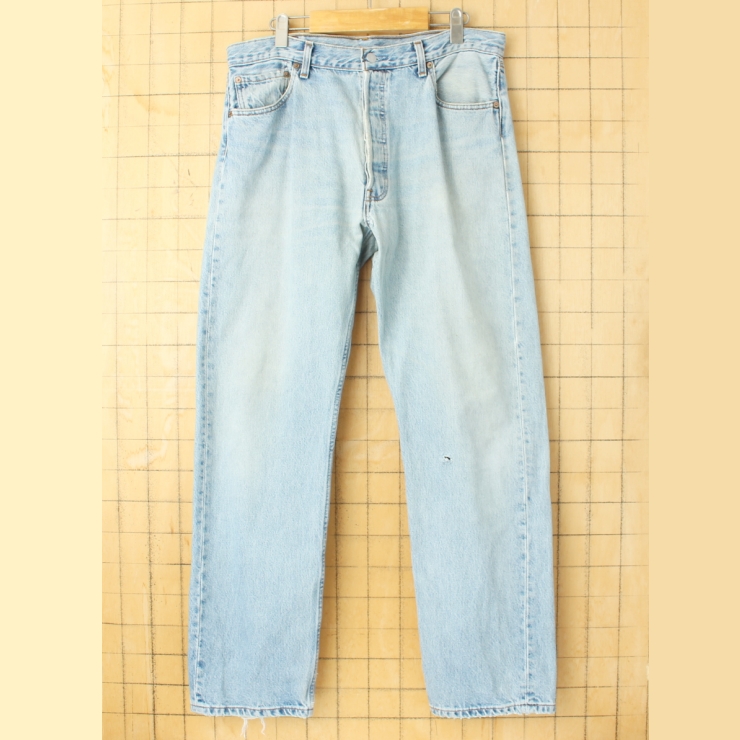CANADA製 Levis 501 リーバイス ブルージーンズ デニムパンツ W36 アメリカ古着 071625ss118