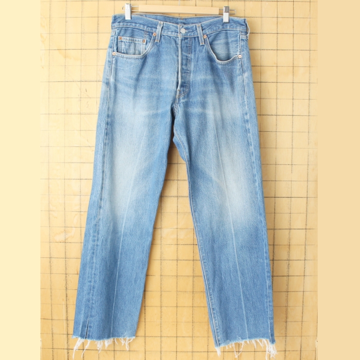 USA Levis 501xx リーバイス ブルージーンズ デニムパンツ W34 カットオフ アメリカ古着 071625ss121