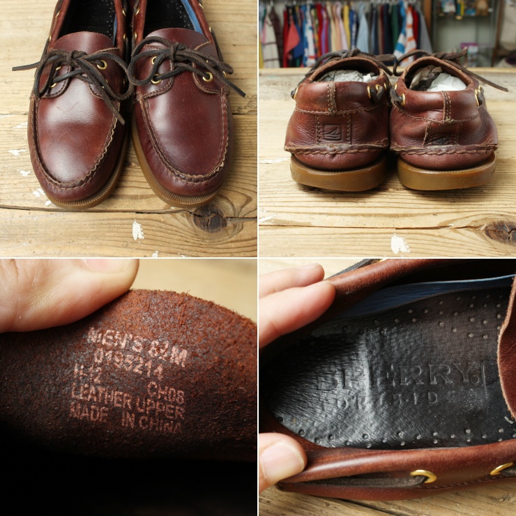 USA SPERRY TOP-SIDER スペリートップサイダー レザー モカシン