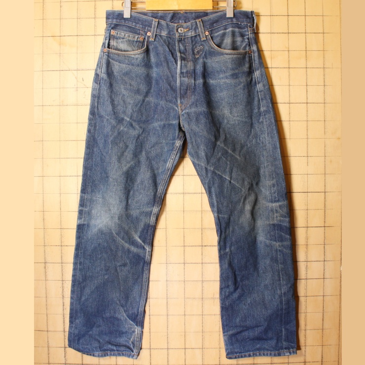 Levis リーバイス 501XX ブルー ジーンズ デニム パンツ W34 青 アメリカ古着