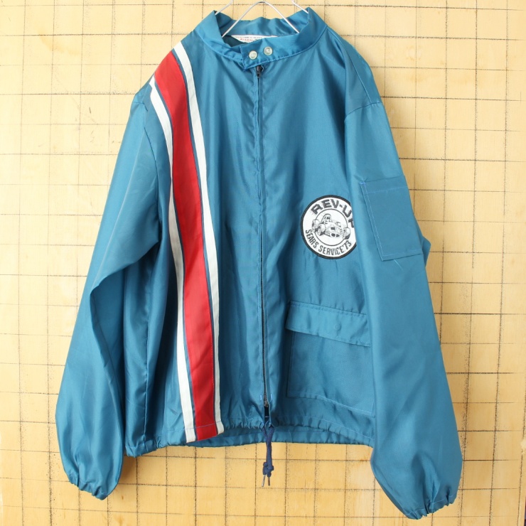 vintage USA製　fleece corner wolf ブルゾン