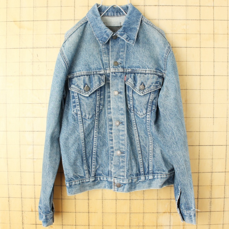 80s 90s USA製 Levis リーバイス 70505 デニム ジャケット 34相当 アメリカ古着