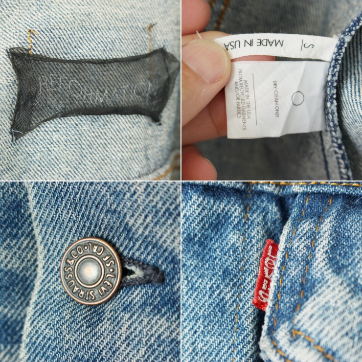 80s 90s USA製 Levis リーバイス 70505 デニム ジャケット 34相当 アメリカ古着