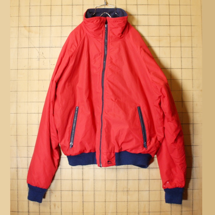 80's頃　USA製　Woolrich フリースナイロンブルゾン