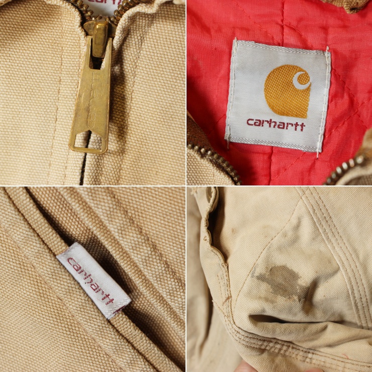 80s USA製 carhartt カーハート キルティングライナー 中綿 80s USA製 carhartt カーハート キルティングライナー 中綿