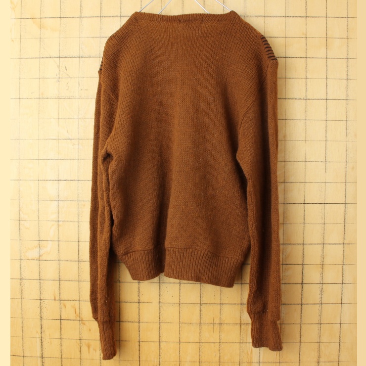 【正規品質保証】 60s 70s CRESTカーディガン GRANT vintage トップス