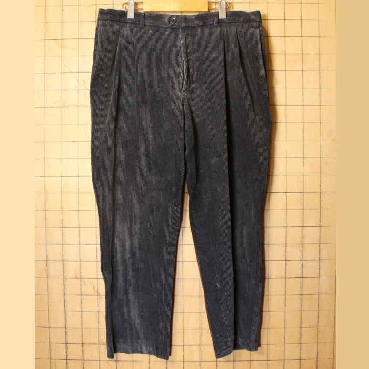 DOCKERS　太畝　2タックワイドコーデュロイパンツW36（753）